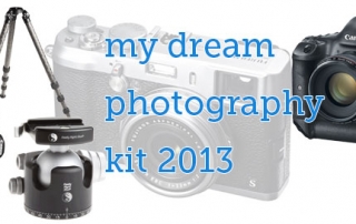 my dream photography kit 2013